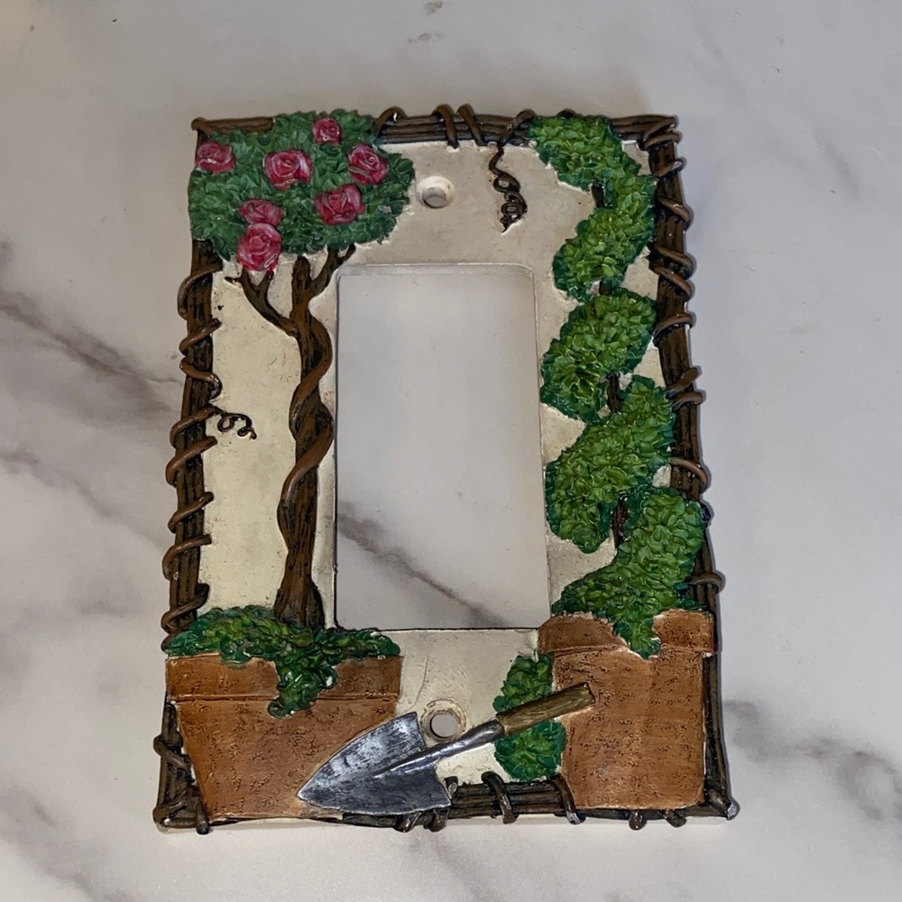 Garden Themed Light Switch Cover